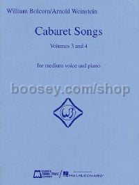 Cabaret Songs (Volumes 3 & 4)