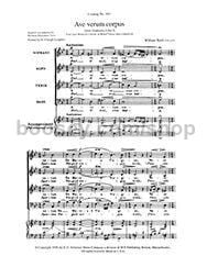 Ave verum Corpus - SATB choir