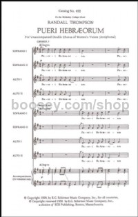 Pueri Hebraeorum - SSAA choir a cappella