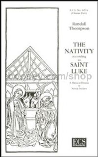 The Nativity According to St. Luke (choral score)