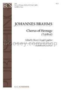 Chorus of Homage for SAATBB choir & piano