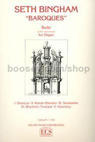 Baroques for organ