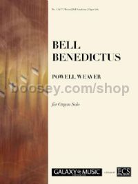 Bell Benedictus for organ
