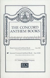 Concord Anthem Book, Book 2 for SATB choir