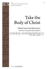 Take the Body of Christ for SATB choir