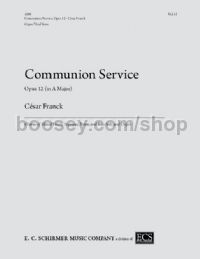 Communion Service in A major (choral score)