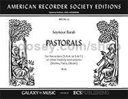 Pastorals for 3 recorders (score & parts)