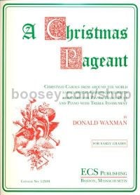A Christmas Pageant for piano