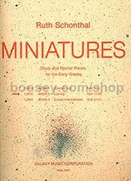 Miniatures, Book 2 for piano