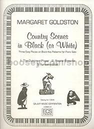Country Scenes in Black for piano