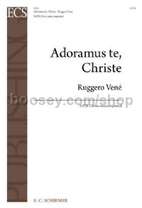 Adoramus te, Christe - SATB choir