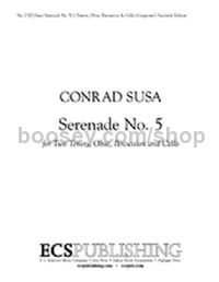 Serenade No. 5 for 2 tenors, oboe, percussion & cello