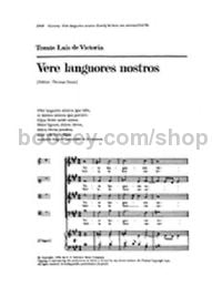Vere languores nostros for SATB choir