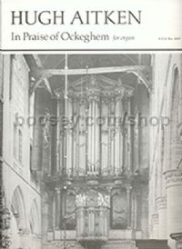 In Praise of Ockeghem for organ