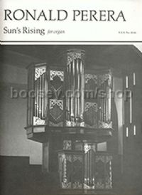 The Sun's Rising for organ