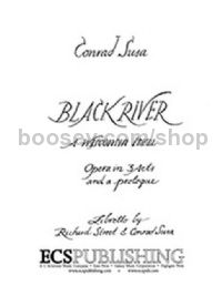 Black River, A Wisconsin Idyll (vocal score)