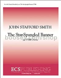 Star Spangled Banner for TTBB choir a cappella