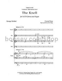 George Herbert Settings - The Knell for SATB choir & organ