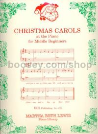 Christmas Carols at the Piano for Middle Beginners