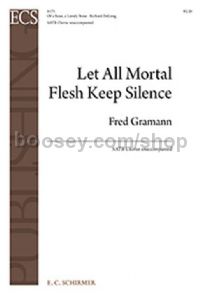 Let All Mortal Flesh Keep Silence for SATB choir
