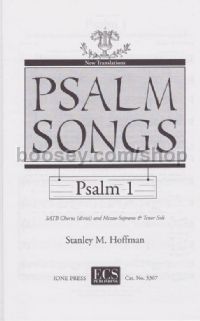 Psalm 1 for SATB choir