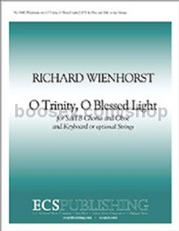 O Trinity, O Blessed Light for SATB choir