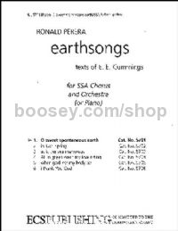 Earthsongs, No. 1: O sweet spontaneous earth for SSA choir