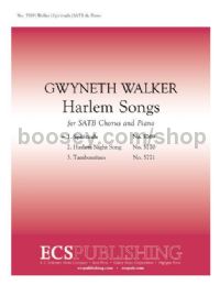 Harlem Songs, No. 1: Spirituals for SATB choir & piano