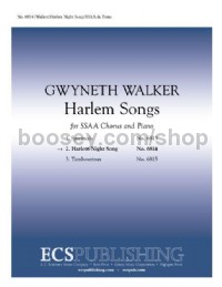 Harlem Songs, No. 2: Harlem Night Song for SSAA choir & piano