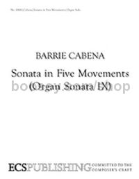 Sonata in Five Movements for organ