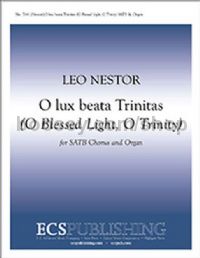 O lux beata Trinitas for SATB choir & organ