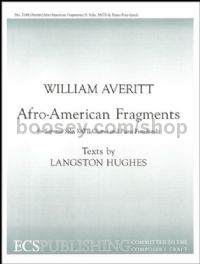 Afro-American Fragments for SATB choir with soprano solo