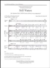 Still Waters for SATB choir with soprano solo