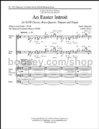 An Easter Introit (choral score)