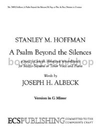 A Psalm Beyond the Silences for solo voice & piano