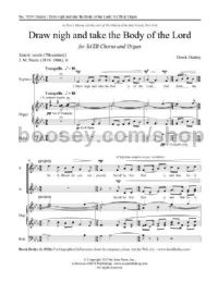 Draw nigh and take the Body of the Lord for SATB choir & organ