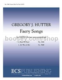 Faery Songs, No. 1 Shed No Tear! for SATB choir a cappella