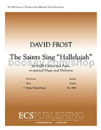 The Saints Sing Hallelujah! for SATB choir & piano