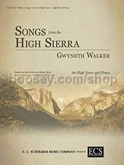 Songs from the High Sierra for high voice & piano