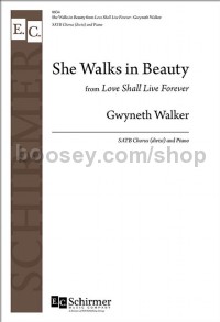 She Walks In Beauty (SATB)
