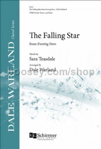 The Falling Star: from Evening Stars (TTBB Double Choral Score)