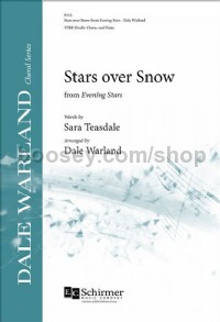 Stars over Snow: from Evening Stars (TTBB Double Choral Score)