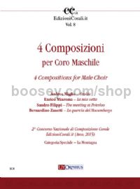 4 Compositions for Male Choir