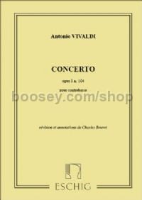 Concerto for 4 Violins in B minor, Op. 3, No. 10 - double bass part