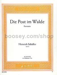 Die Post im Walde op. 12 - piano (with Text)