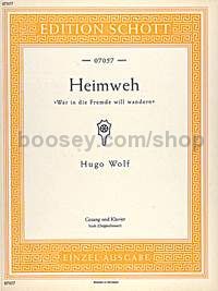 Heimweh - high voice & piano