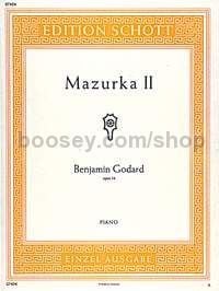 Mazurka II B-flat major op. 54 - piano