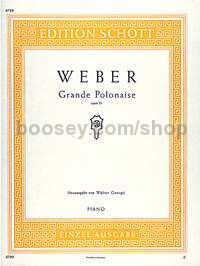 Grande Polonaise Ein B major op. 21 - piano