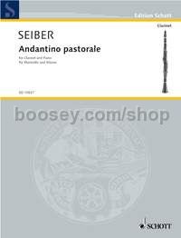 Andantino Pastorale - clarinet and piano