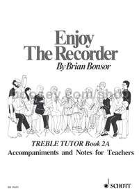 Enjoy the Recorder Vol. 2 - treble recorder and piano (teacher's book)